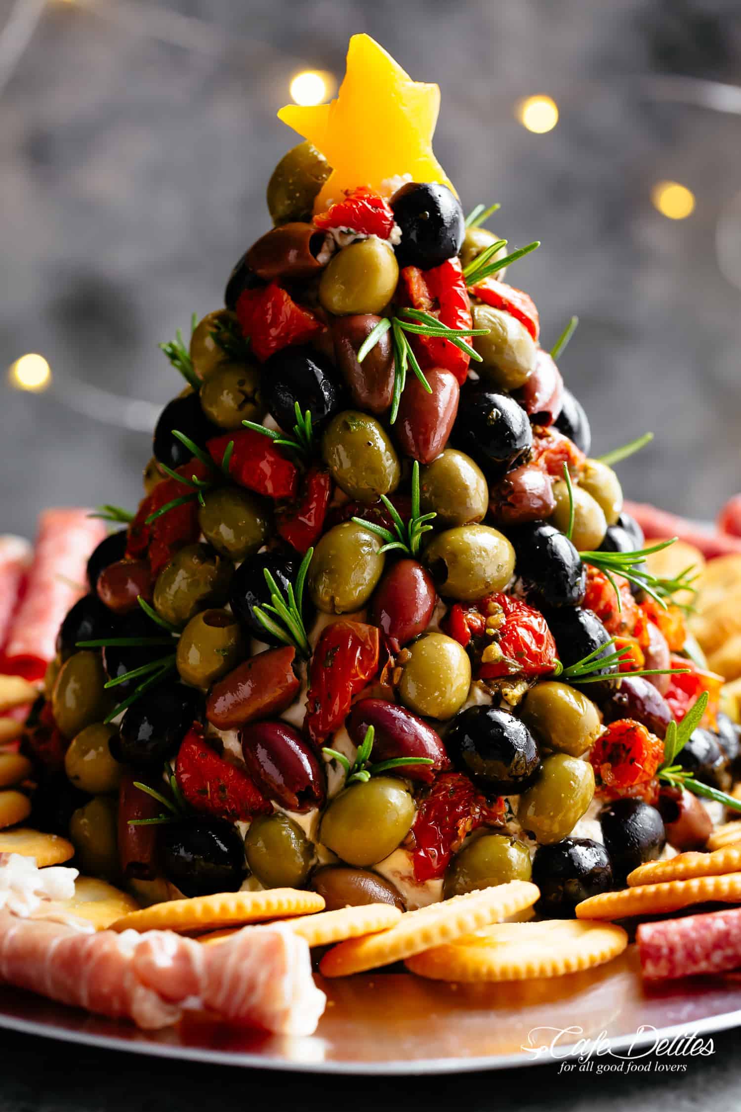 Antipasto Cheese Ball Christmas Tree: Your Ultimate Holiday Party Appetizer